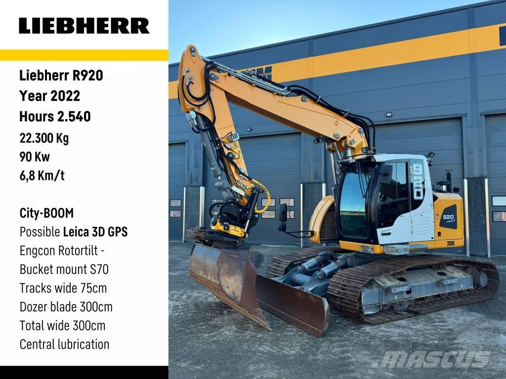 Liebherr R 920 Beltegraver