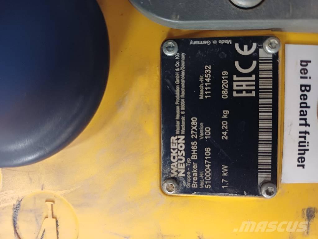 Wacker Neuson BH65 Hydrauliske hammere