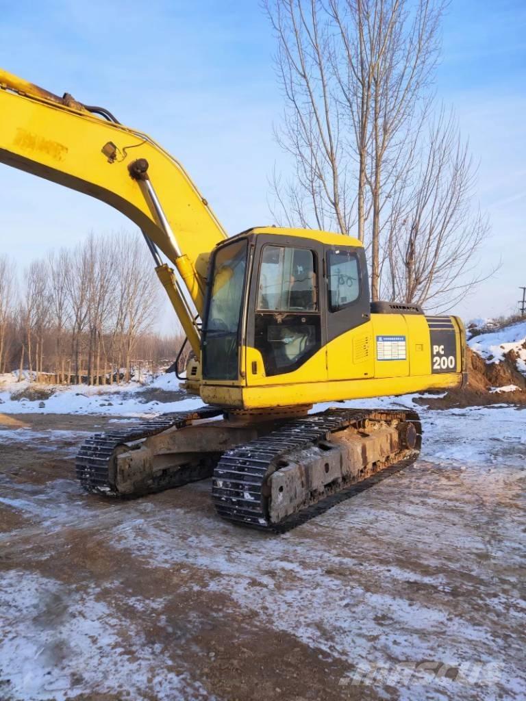Komatsu pc200-7 Beltegraver