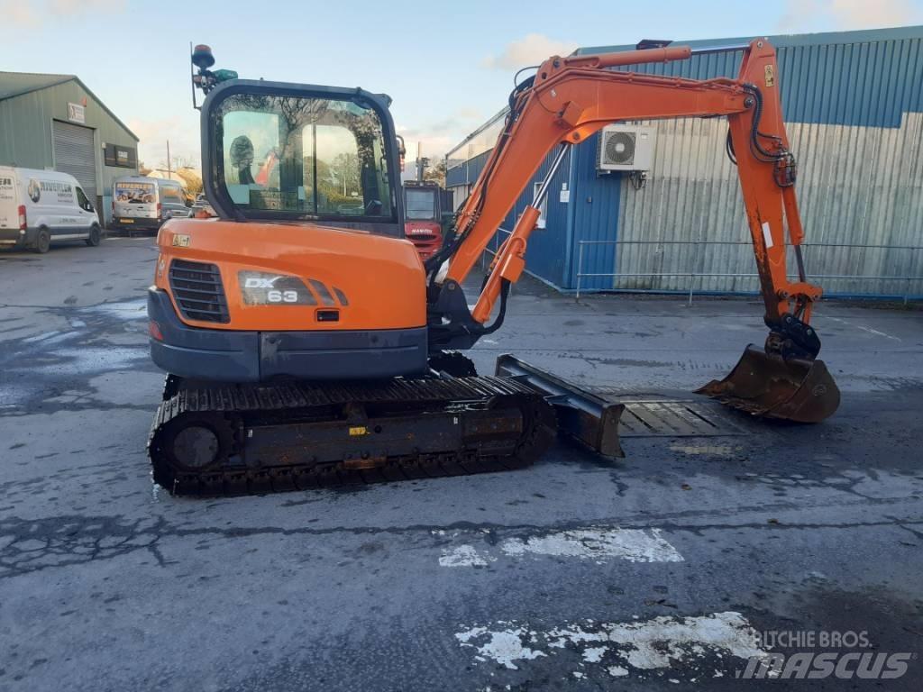 Doosan DX 63-3 Beltegraver