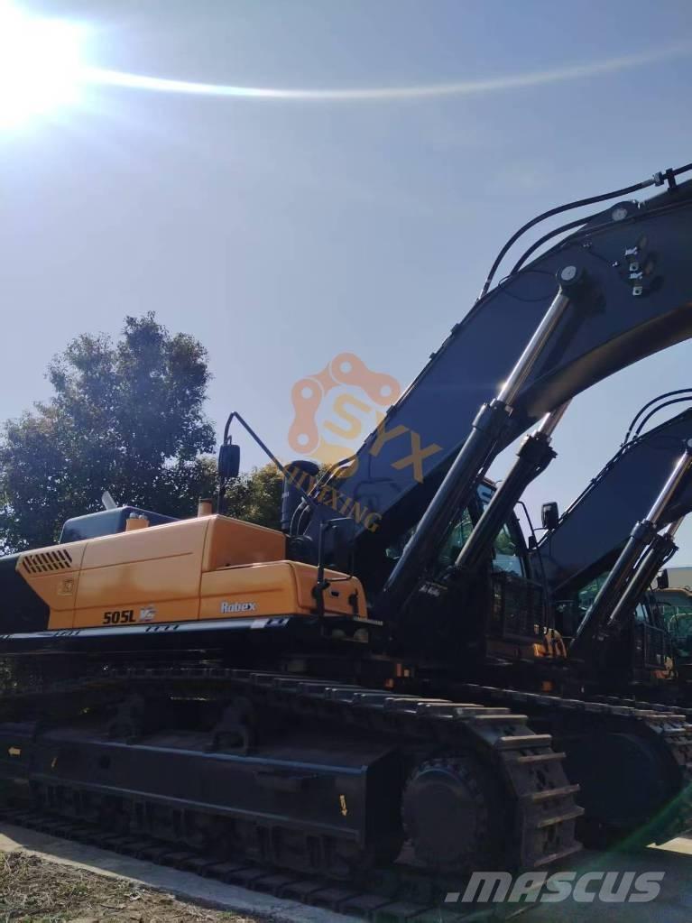 Hyundai R 505 L VS Beltegraver