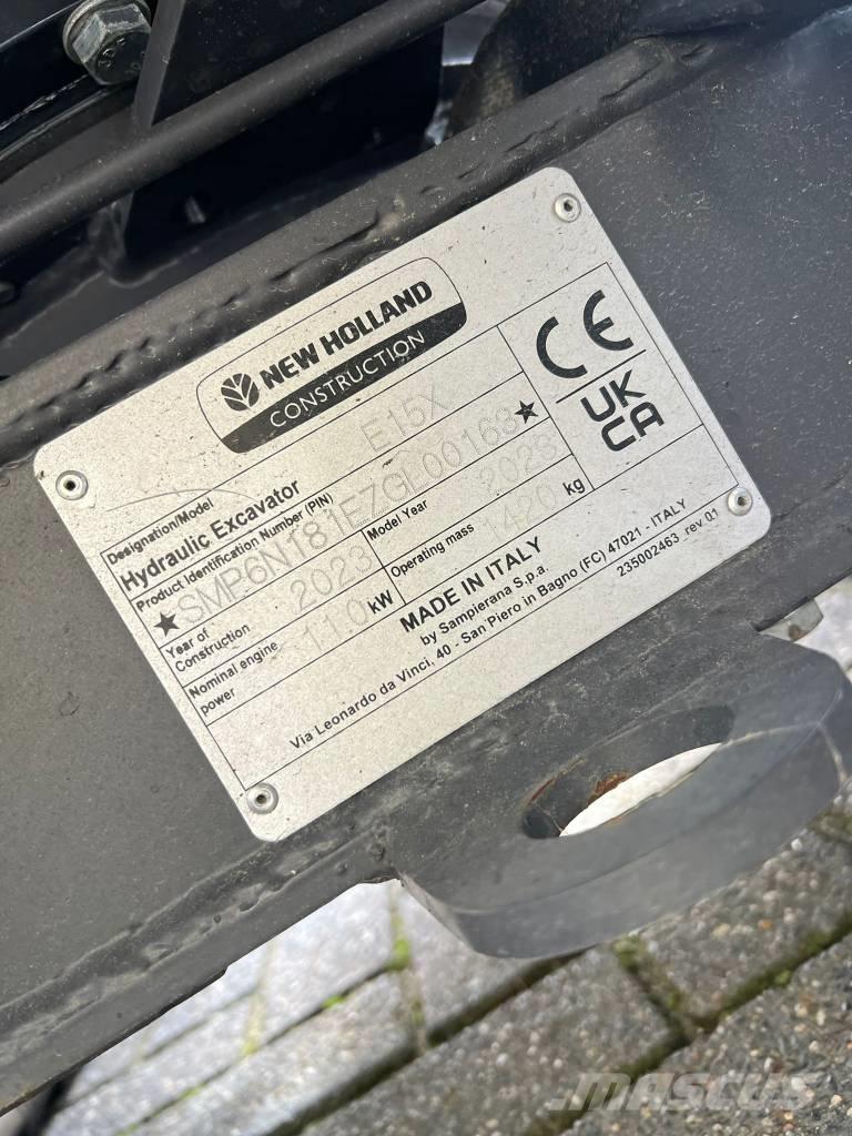 New Holland E 15 X Minigravere <7t