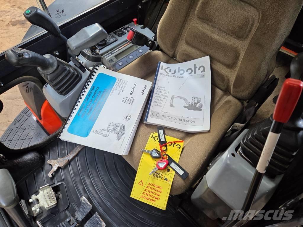 Kubota KX 101-3 A Minigravere <7t