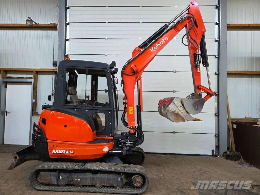 Kubota KX 101-3 A Minigravere <7t