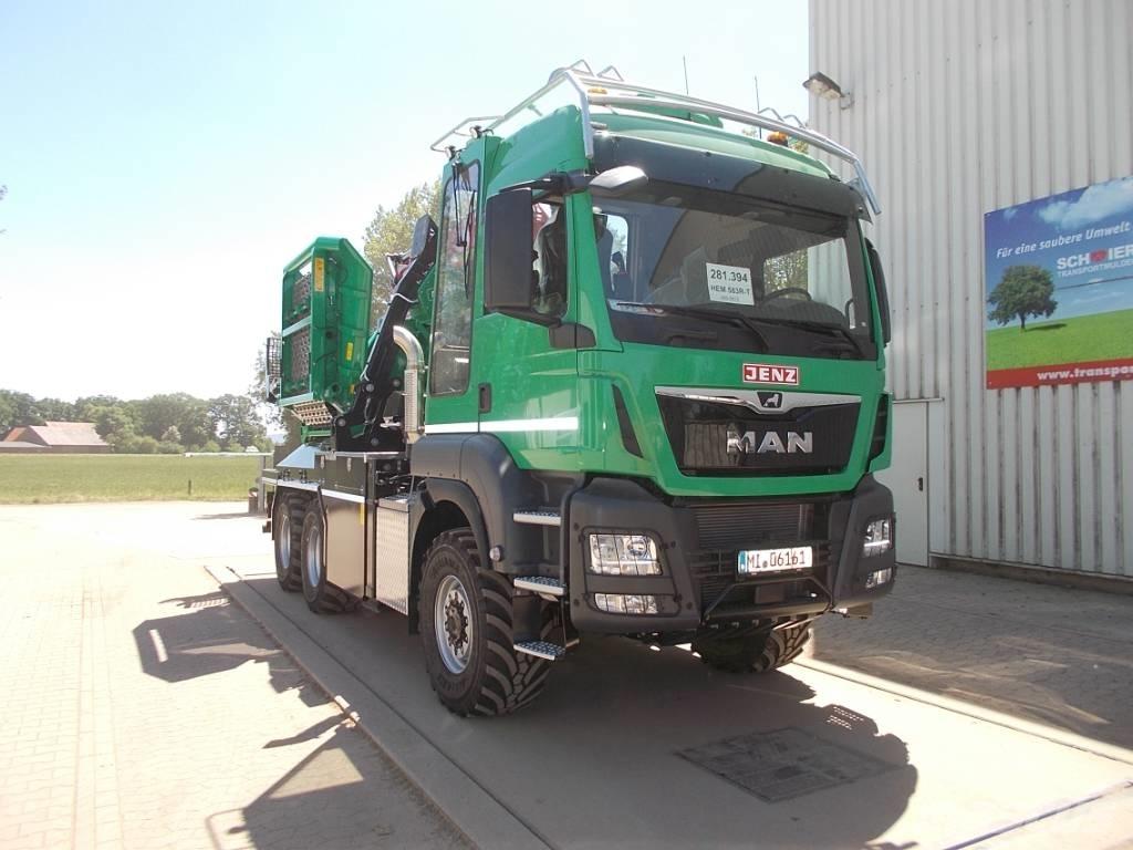 JENZ JENZ HEM 593R Traktor med skogsutstyr