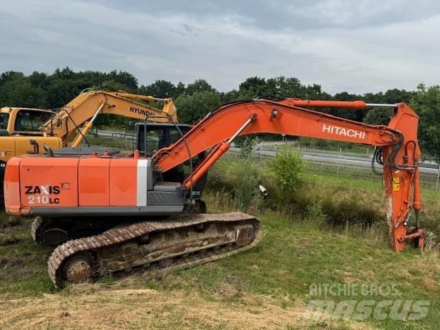 Hitachi ZX 210 LC Beltegraver
