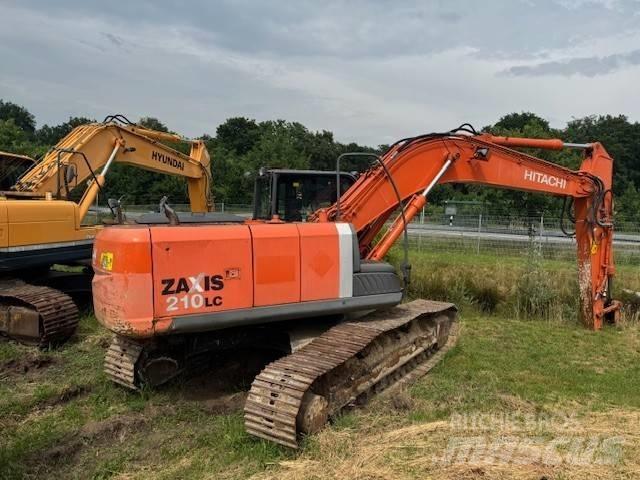 Hitachi ZX 210 LC Beltegraver