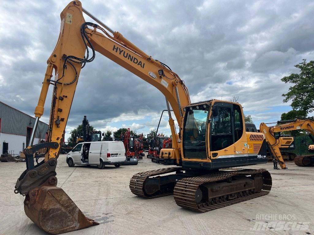 Hyundai 140LC-9A Beltegraver