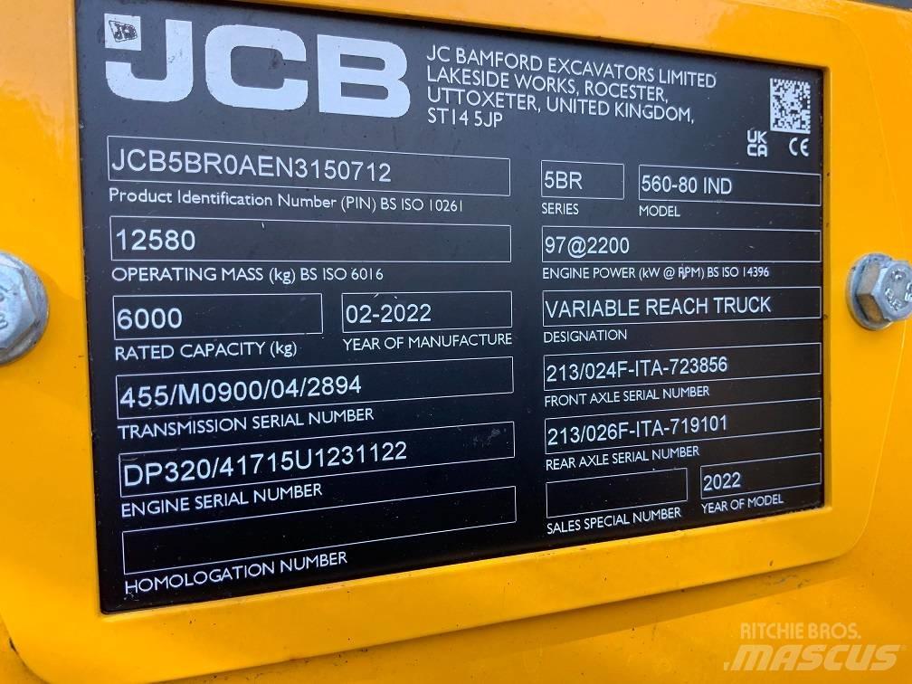 JCB 560-80 Teleskoplastere