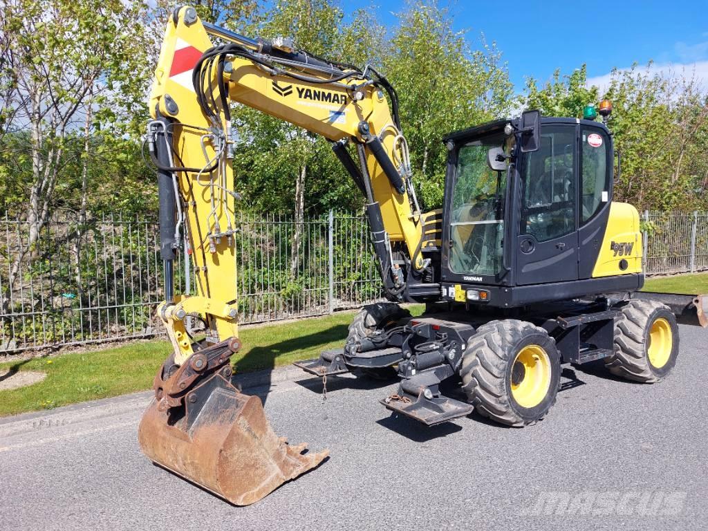 Yanmar B95W Hjulgravere
