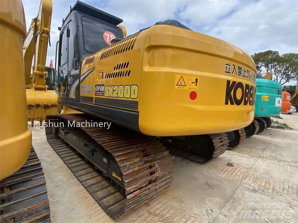 Kobelco SK200 Beltegraver