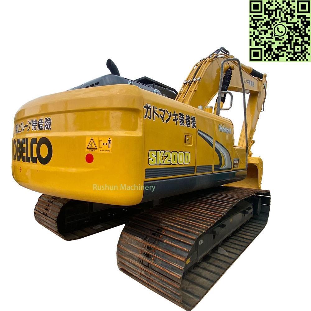 Kobelco SK200 Beltegraver