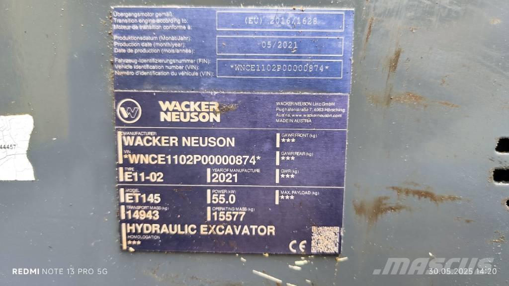 Wacker Neuson ET 145 Beltegraver
