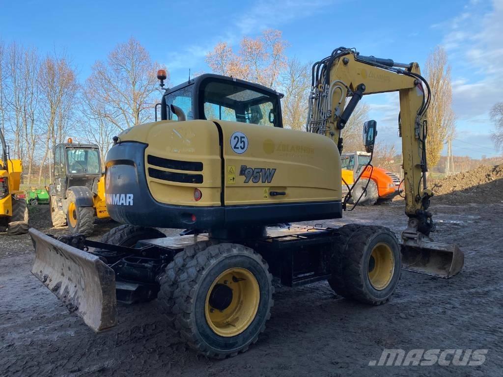 Yanmar B 95 W Hjulgravere
