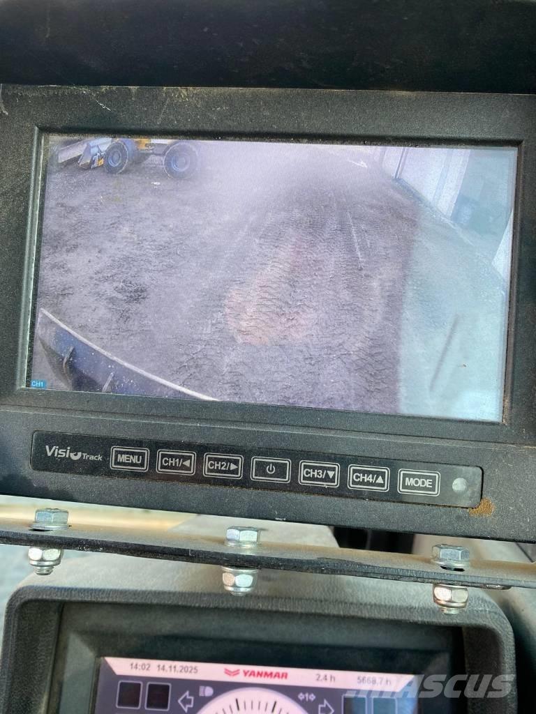 Yanmar B 95 W Hjulgravere