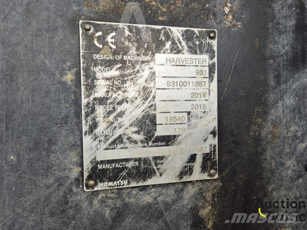 Komatsu 931.1 Hogstmaskiner