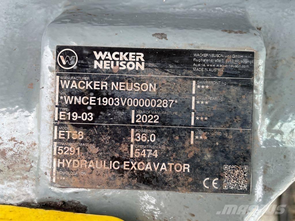 Wacker Neuson ET58 Beltegraver