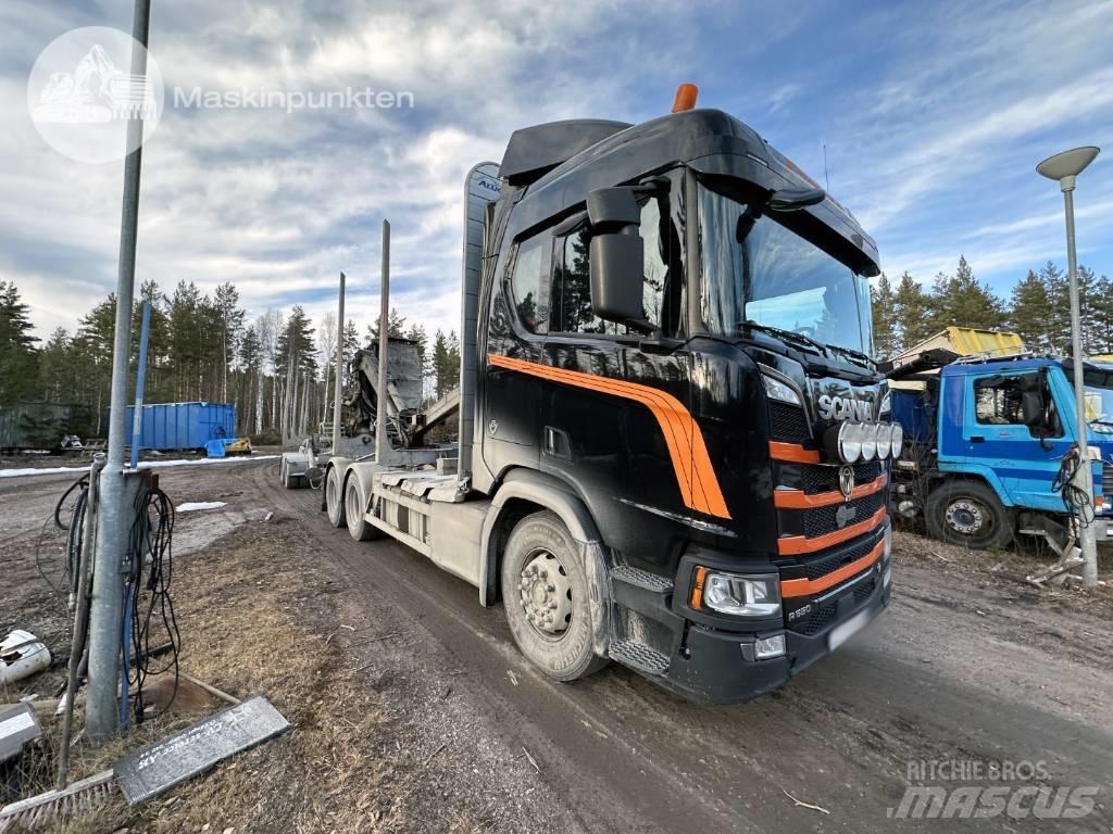 Scania R 650 Ekipage Tømmerbiler