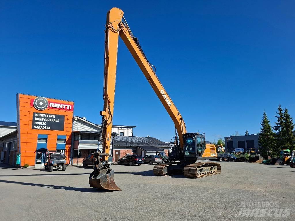 CASE CX 250 E LR Gravemaskiner med lang bom