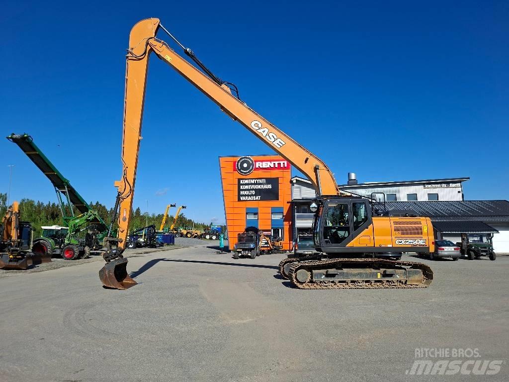 CASE CX 250 E LR Gravemaskiner med lang bom