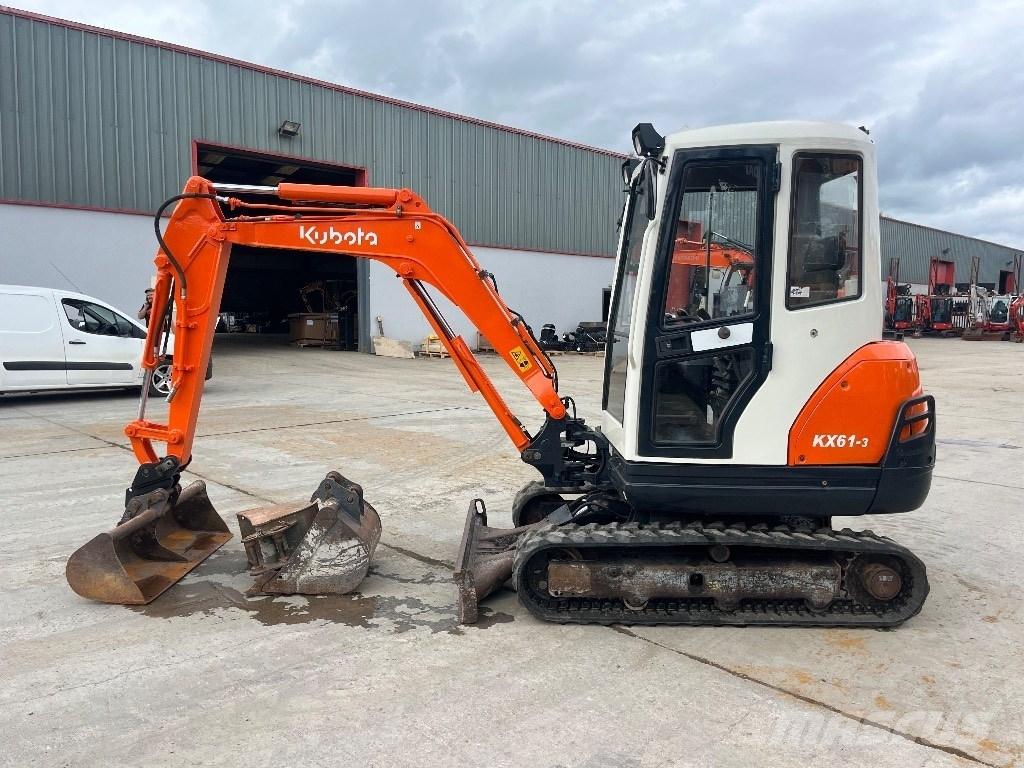 Kubota KX 61-3 Minigravere <7t