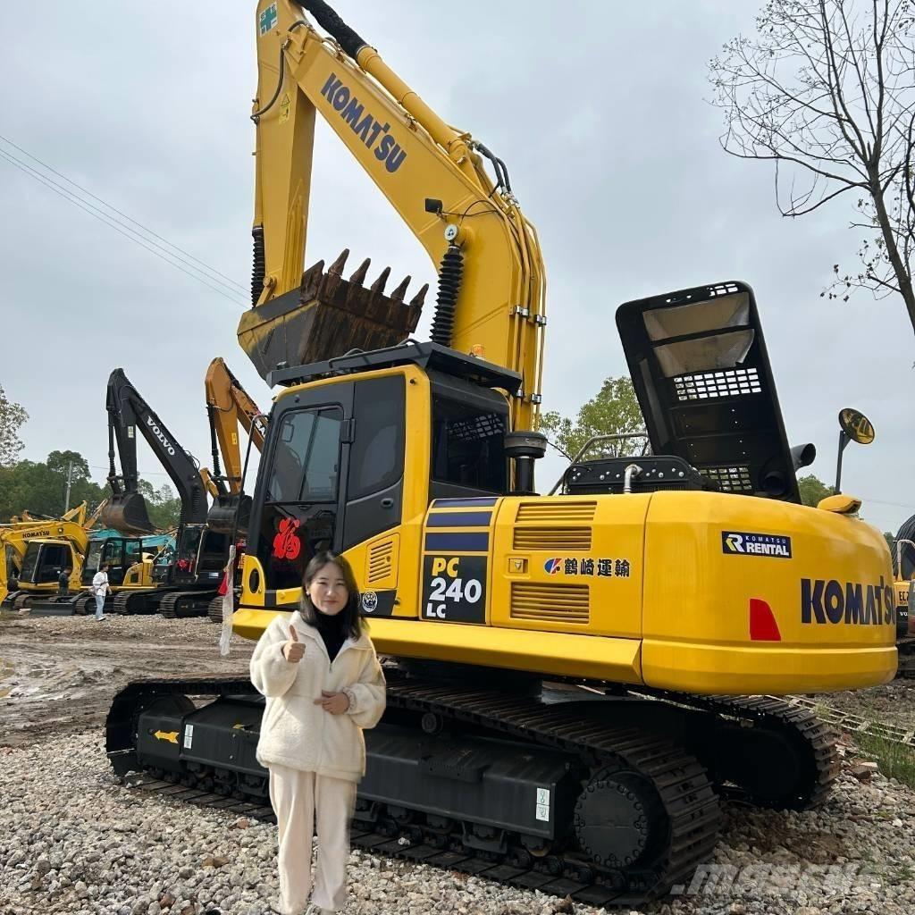 Komatsu PC 240 LC Beltegraver