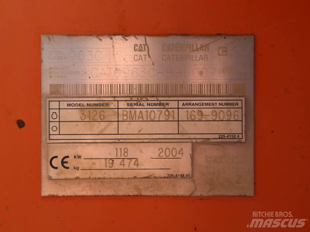CAT 963 C Beltelastere
