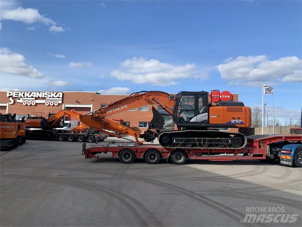 Hitachi ZX 210 LC-6 Beltegraver