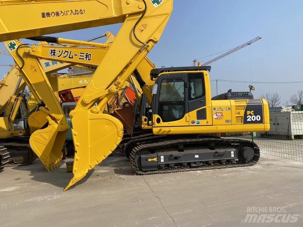 Komatsu pc200-8 Beltegraver
