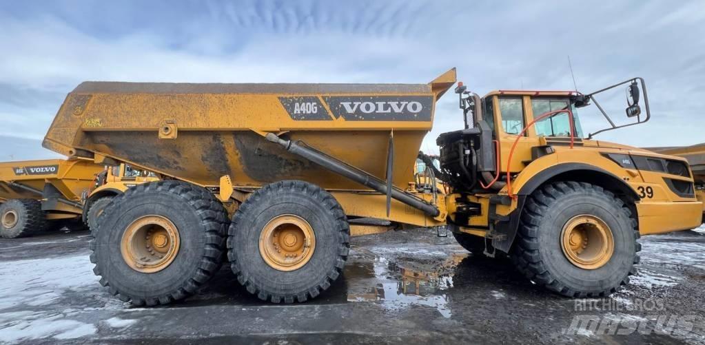 Volvo A 40 G Rammestyrte Dumpere