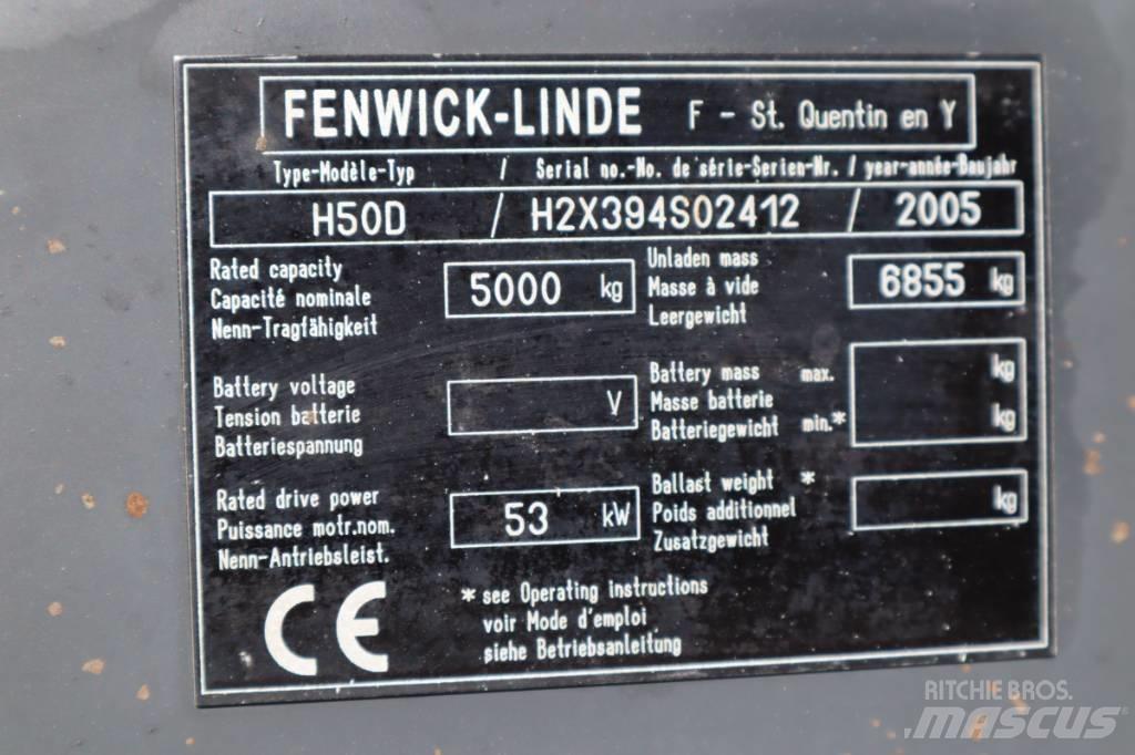 Linde H50D 5000 Kg Diesel Trucker