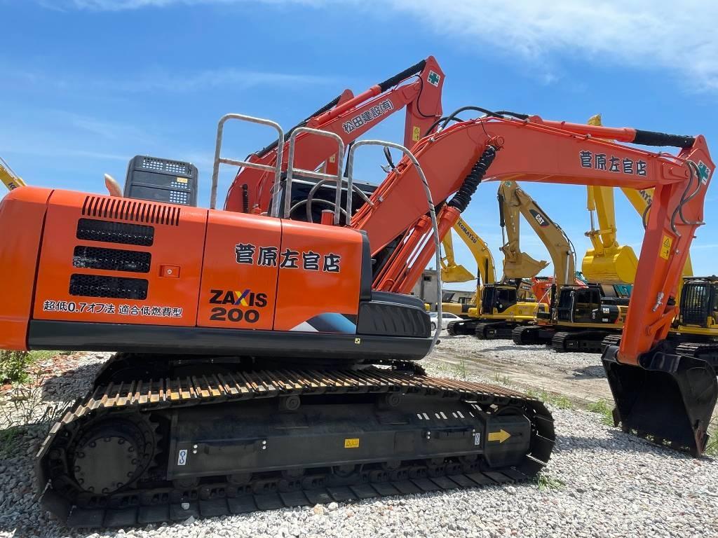 Hitachi ZX 200 Beltegraver