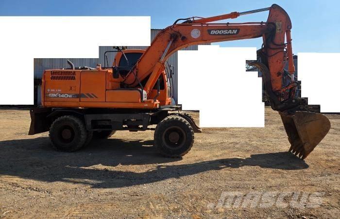 Doosan DX 140 WV-3 Hjulgravere
