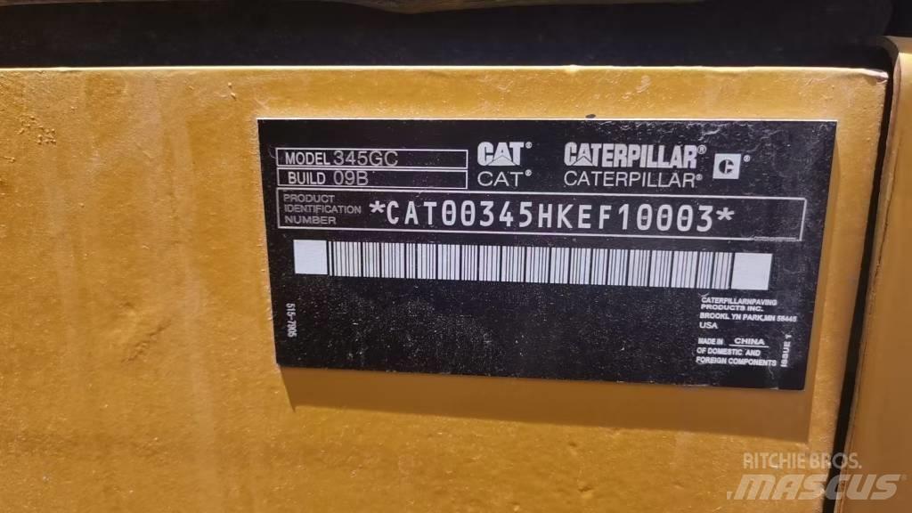 CAT 345 Beltegraver