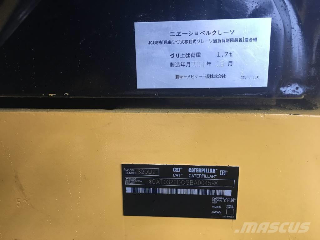 CAT 320 D2 L Beltegraver