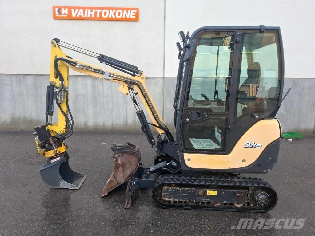 Yanmar SV 18 Minigravere <7t