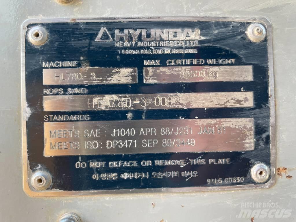 Hyundai HL 780-3 Hjullastere