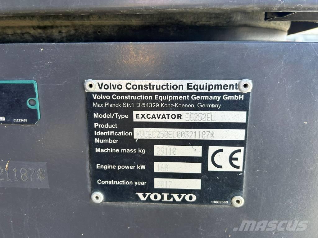 Volvo EC 250 EL Beltegraver