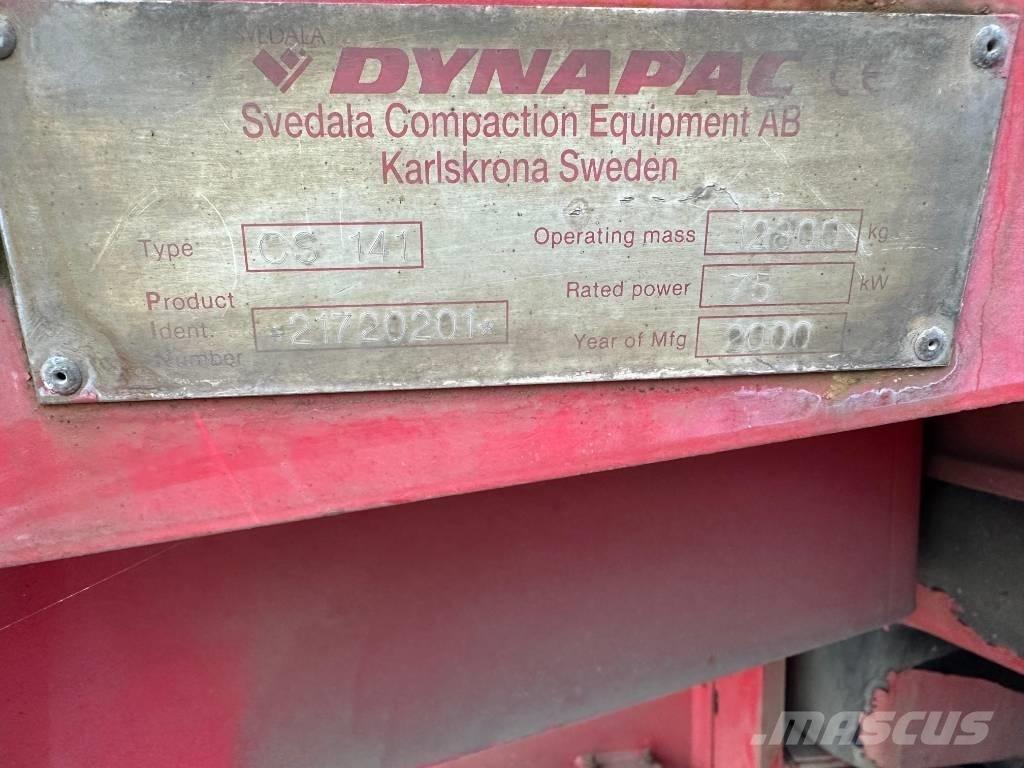 Dynapac CS 141 Tandem Valser