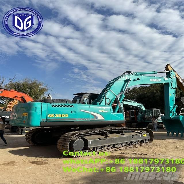 Kobelco SK350D Beltegraver