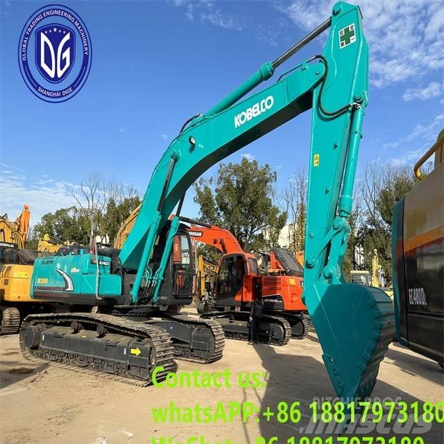 Kobelco SK350D Beltegraver