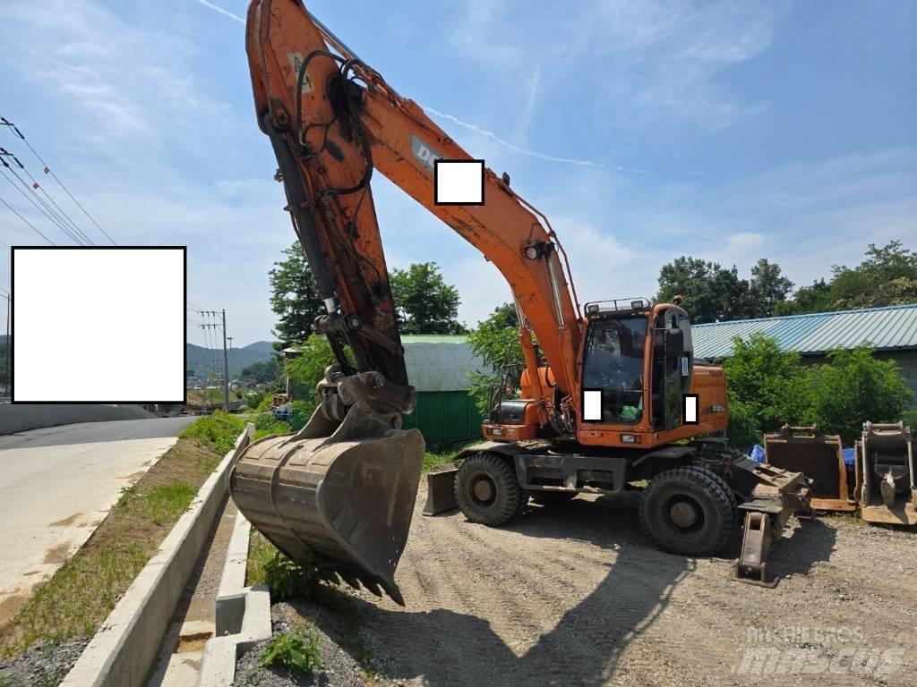 Doosan DX 210 W Hjulgravere