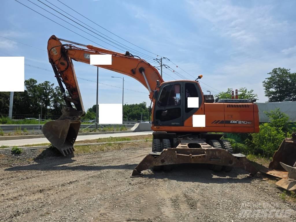 Doosan DX 210 W Hjulgravere