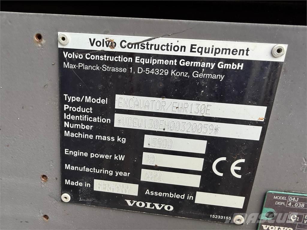 Volvo EWR130E Hjulgravere