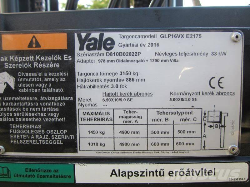 Yale GLP 16 VX Propan trucker
