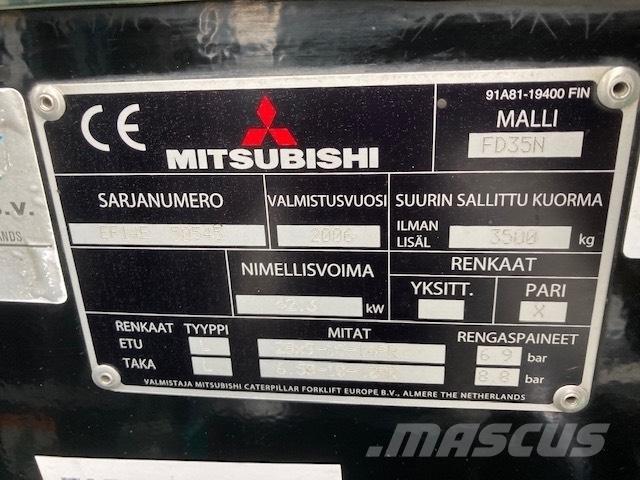 Mitsubishi FD35N Diesel Trucker