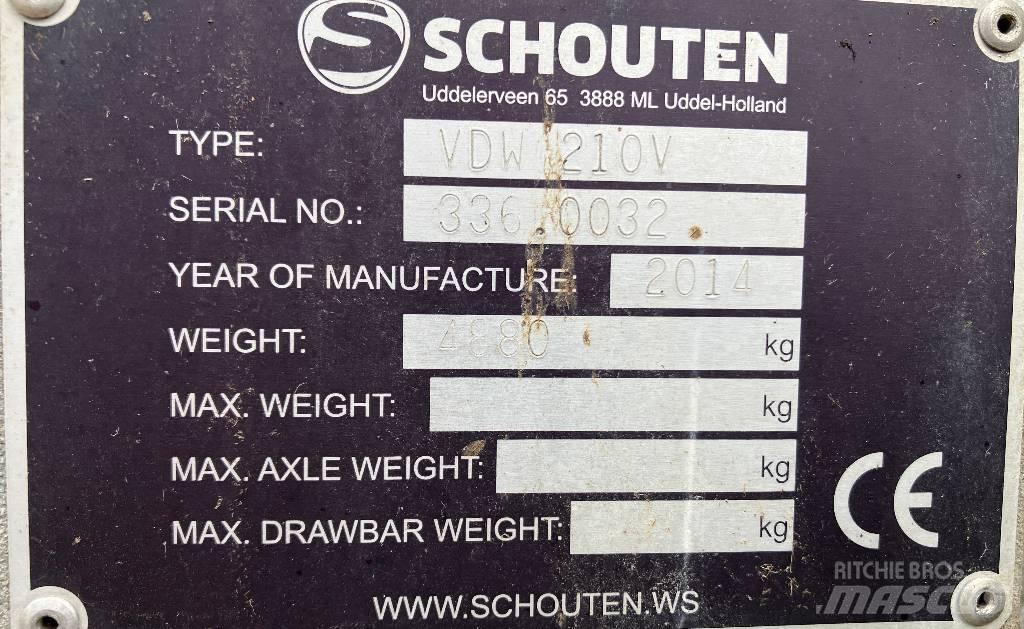 Schouten VDW 210 V Livdyr annet utstyr