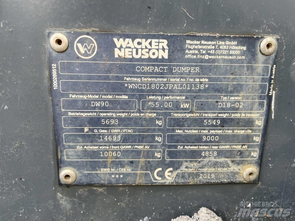 Wacker Neuson DW 90 Mini dumpere