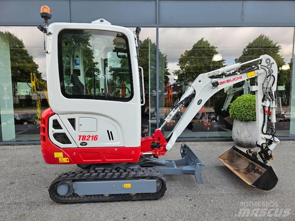 Takeuchi TB 216 Minigravere <7t