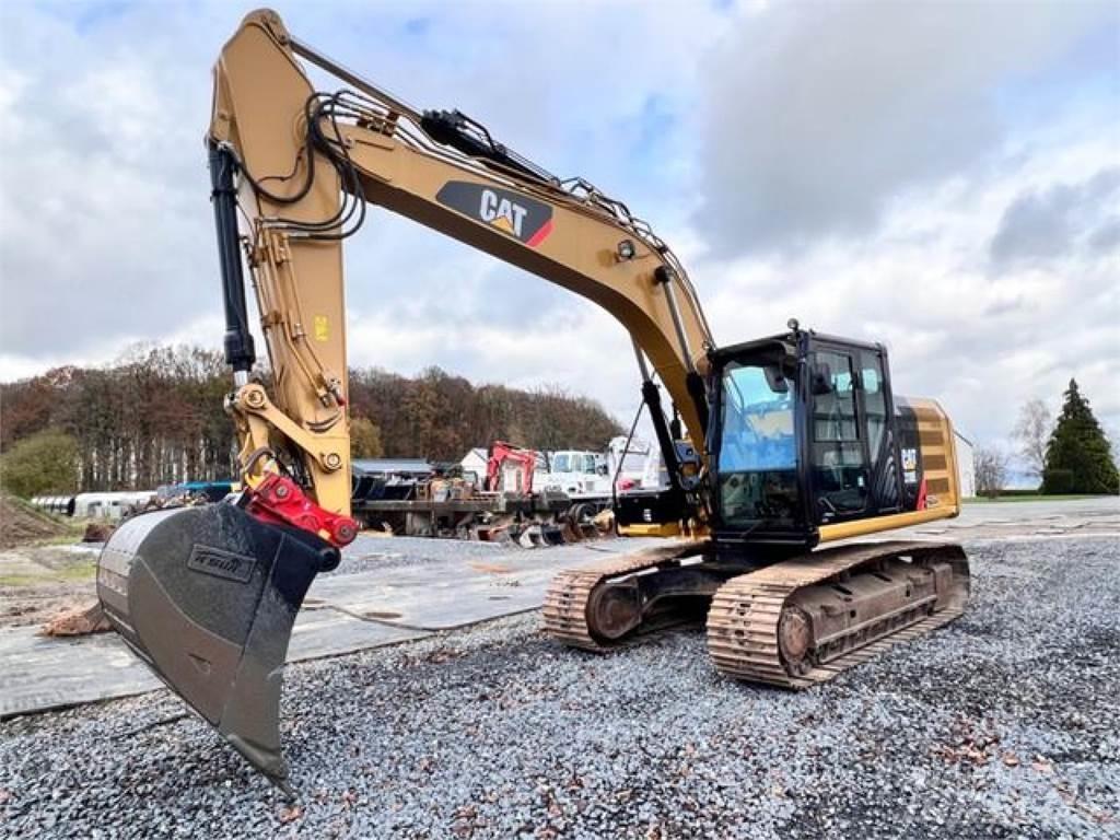 CAT 318EL + HS21 Beltegraver